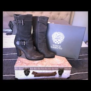 Vince Camuto Leather Boots